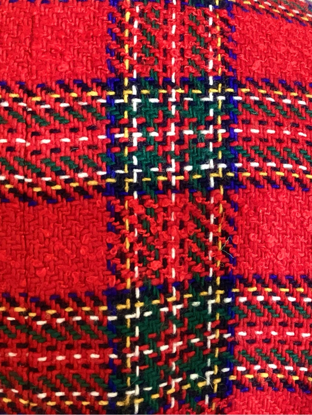 Talbots Plaid Tartan Wool Blend Blazer Jacket 10P - Picture 13 of 16